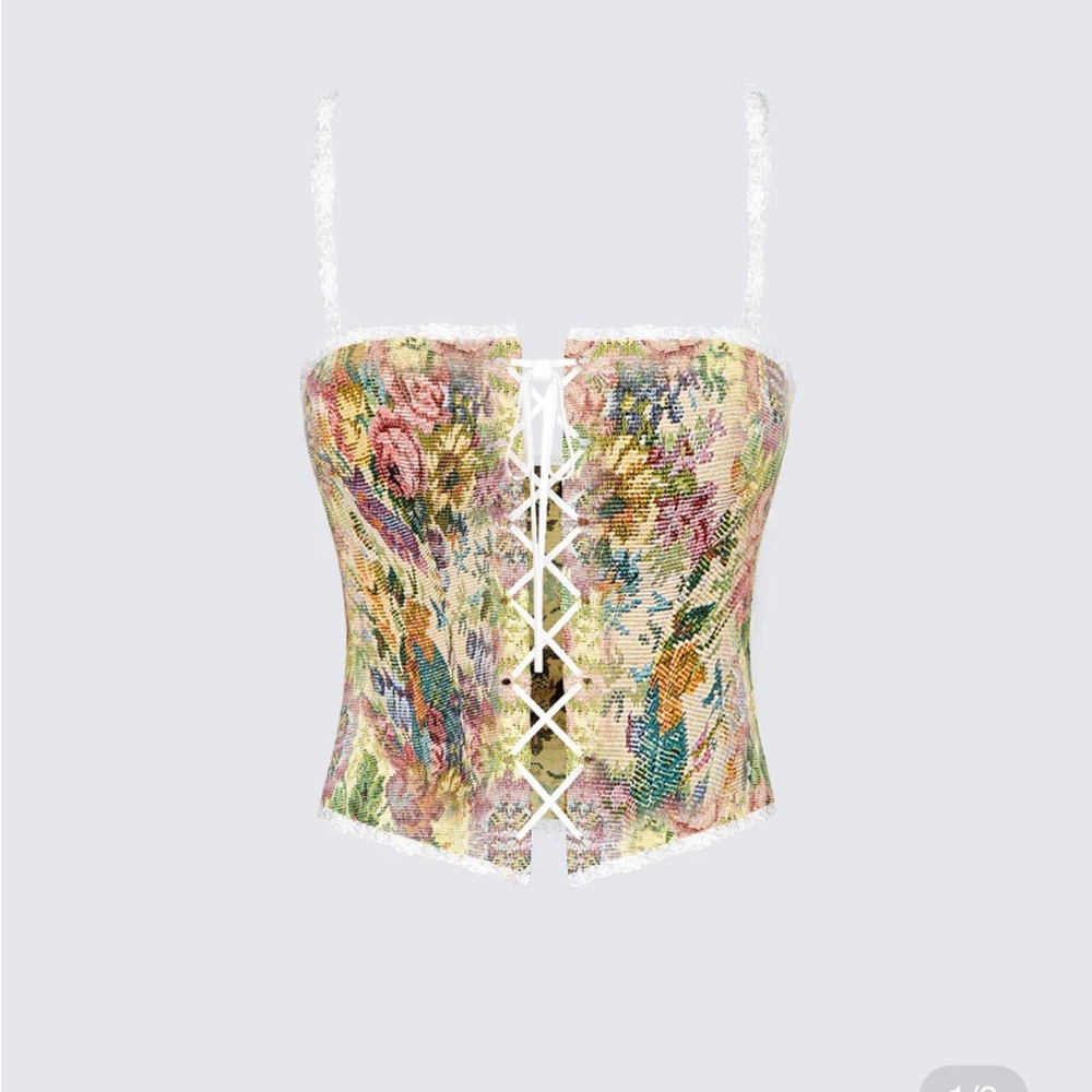 Finesse royalty corset top